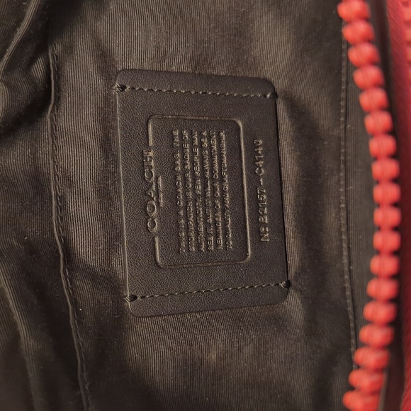 Coach Track Belt Bag in Leather and Signature Canvas - Picture 6 of 8